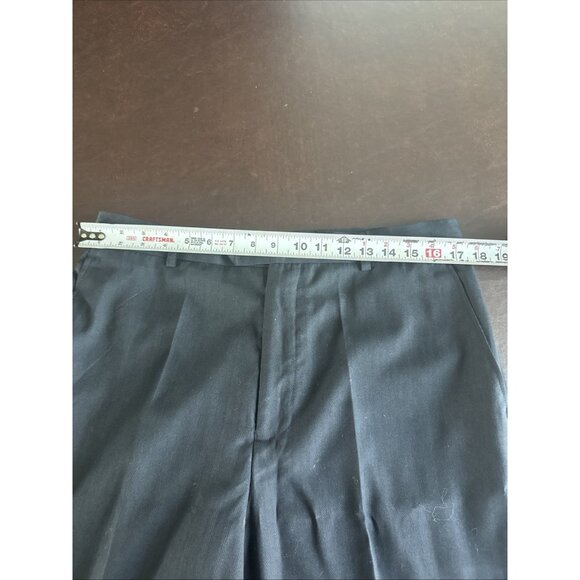 Bertucci Mens Blue Dress Pants Pleated Front W/ Button & Zipper Closure Size 34 - Picture 6 of 7